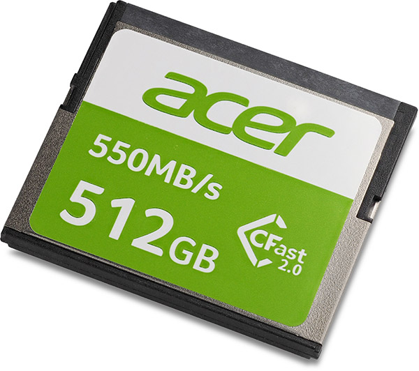 Acer CF100 CFast 2.0 512GB