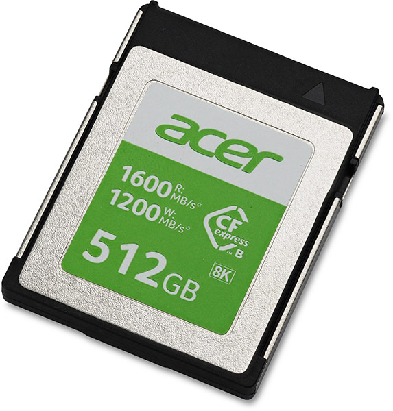 Acer CFE100 CFexpress Type-B 512GB