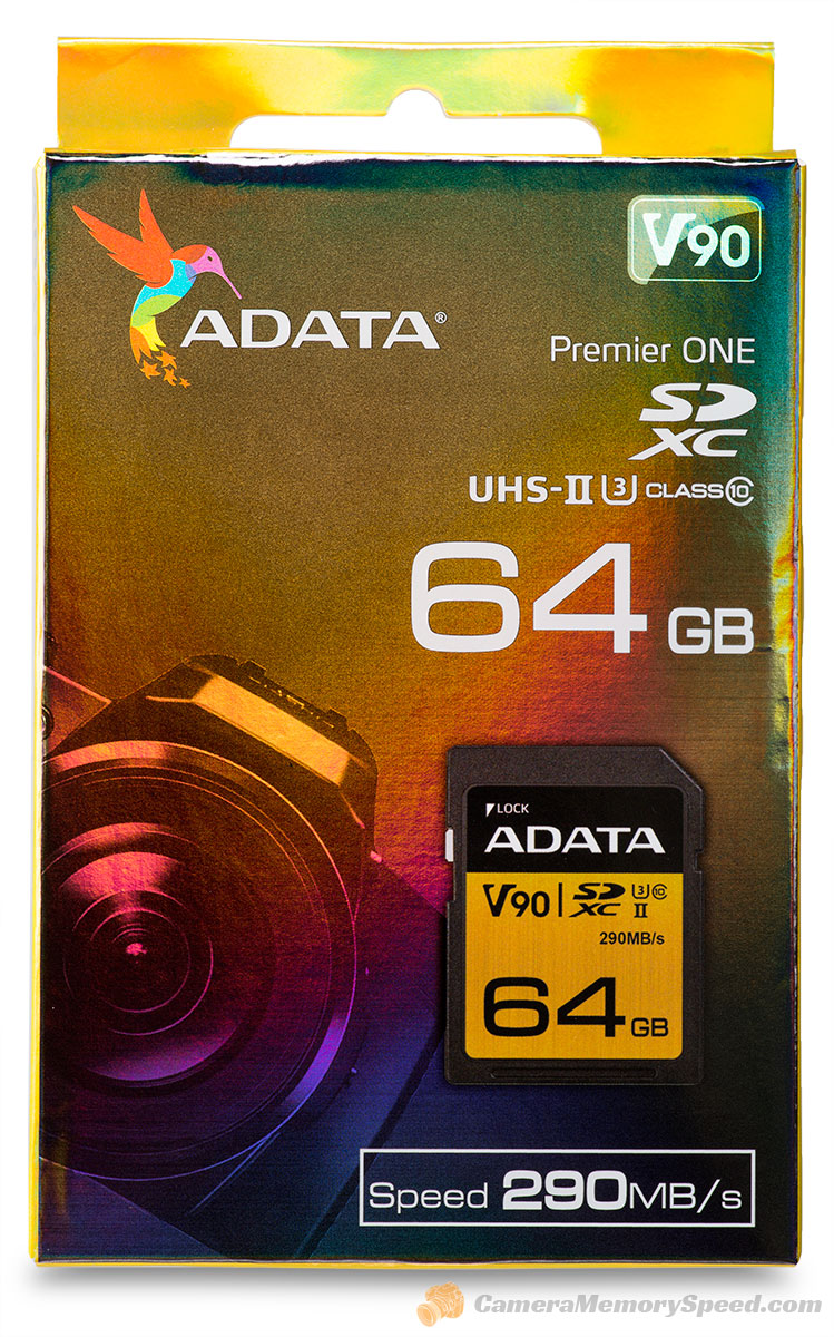 ADATA Premier ONE 64GB SDXC UHS-II U3 Class10 V90 3D Liban