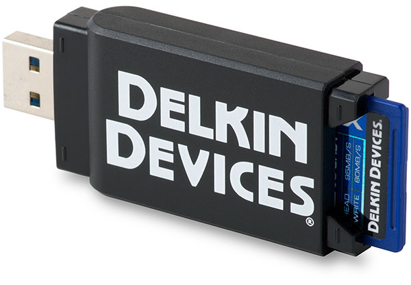 Delkin Travel Reader USB 3.0 with SD card