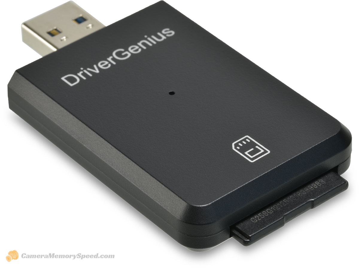 DriverGenius Lecteur de Cartes CompactFlash USB-C 3.1 3 en 1 avec Fentes  UHS-II SD/microSD USB-C - HB080, Câble Intégré de 30 cm, pour Les Appareils