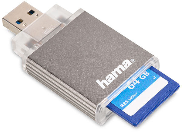 Hama USB 3.0 UHS-II SD Card Reader
