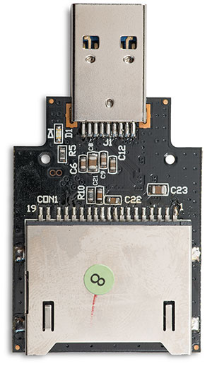 Hama USB 3.0 UHS-II SD Card Reader internal