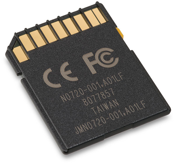 Kingston Canvas React UHS-I U3 V30 64GB SDXC Memory Card Back