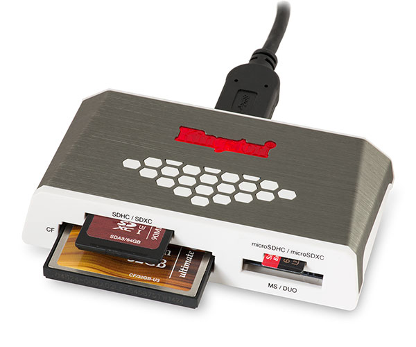 Kingston FCR-HS4 SD and CF Memory Card Reader 