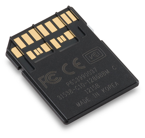 Lexar Professional 1000x UHS-II 128GB SDXC U3 Memory Card Back
