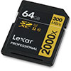 Lexar 2000x UHS-II 64GB SDXC card