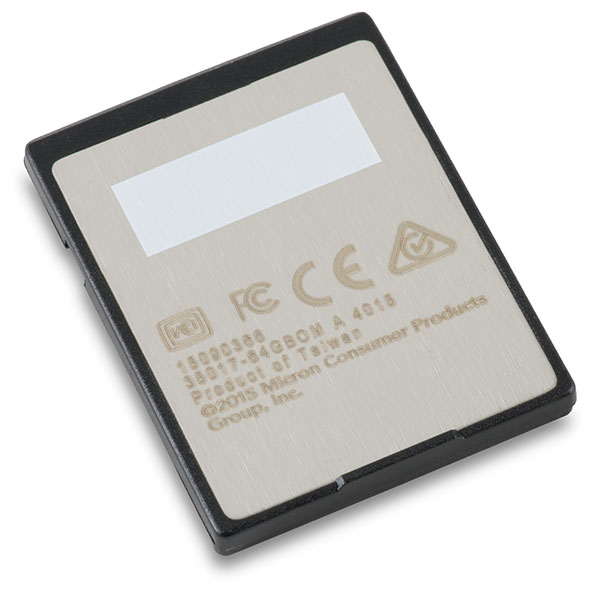 Lexar Professional 2933x 64GB XQD 2.0 Card Back