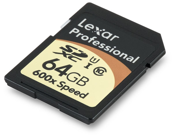 Lexar Professional 600x UHS-I 64GB SDXC Memory Card