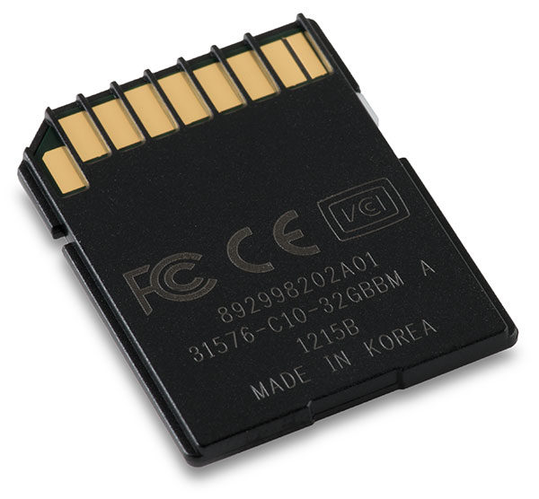 Lexar Professional 633x 32GB UHS-I U3 SDHC Memory Card Back