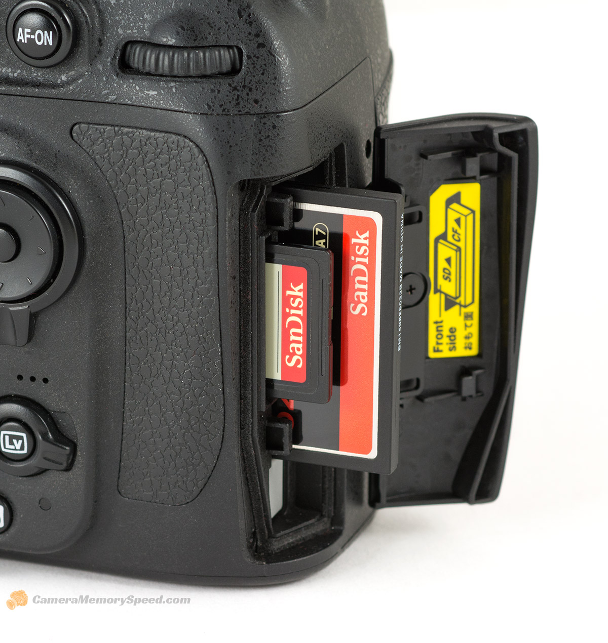 Nikon D800 Fastest Memory SD CF Card - Camera Memory Speed Comparison Performance tests for SD and CF cards