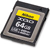 Nikon XQD Card 64GB