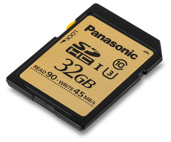 Panasonic Gold Series UHS-I 32GB SDHC Memory Card