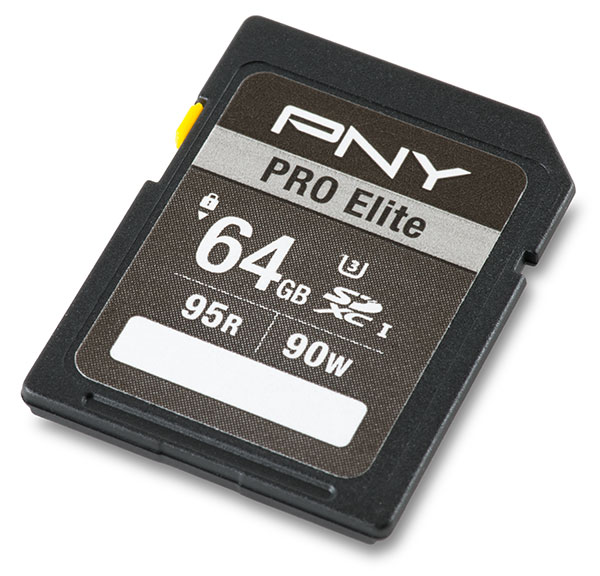 PNY PRO Elite UHS-I U3 64GB SDXC Card