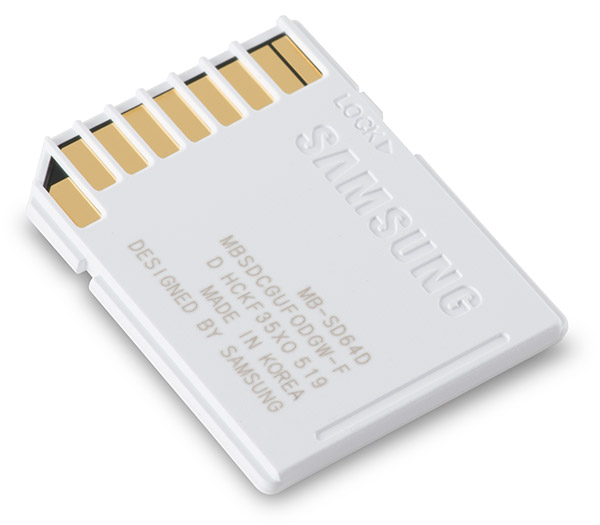 Samsung PRO Plus 64GB SDXC Card Back