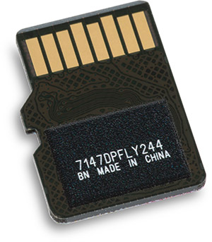 SanDisk Extreme 100MB/s UHS-I U3 V30 A1 64GB microSDXC Memory Card Back