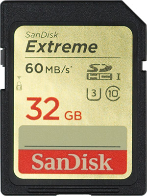 SanDisk Extreme 60MB/s SD Card