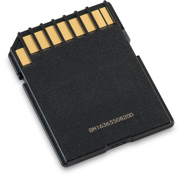 SanDisk Extreme 90MB/s UHS-I U3 V30 32GB SDHC Card Back