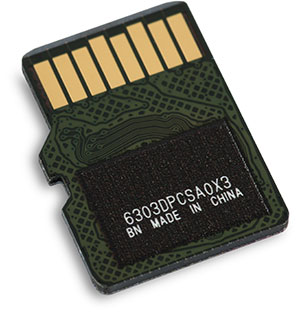 SanDisk Extreme 90MB/s UHS-I U3 V30 64GB microSDXC Memory Card Back