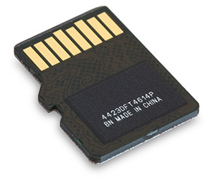 SanDisk Extreme U3 64GB microSDXC Card Back