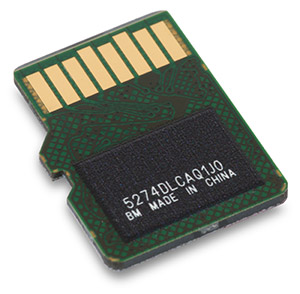 SanDisk Extreme Plus 95/90 MB/s U3 MicroSDHC Card Back