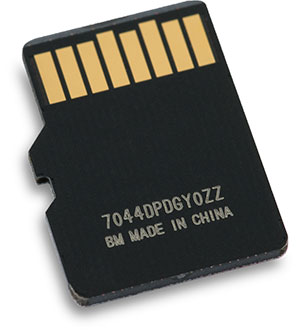 SanDisk Extreme 90MB/s UHS-I U3 V30 32GB microSDHC Memory Card Back