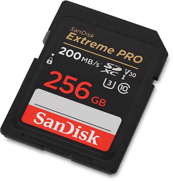 SanDisk Extreme Pro 200MB/s 256GB