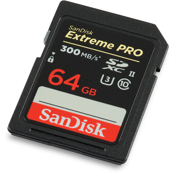 SanDisk Extreme Pro 300MB/s UHS-II 64GB SDXC Memory Card review