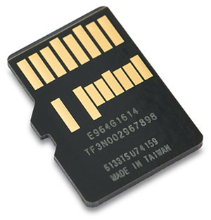 SanDisk Extreme Pro 275MB/s UHS-II U3 64GB microSDXC card back
