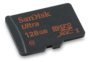 SanDisk Ultra 80MB/s 128GB microSDXC Card