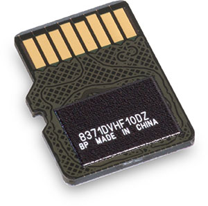 SanDisk Ultra Plus UHS-I V10 A1 128GB microSDXC Card back