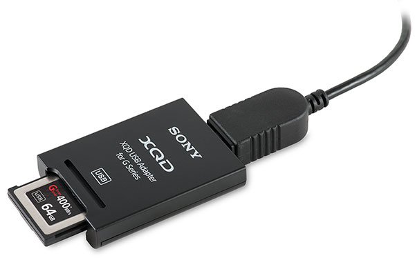 Sony G-Series XQD Memory Card Reader USB 3.0 Adapter