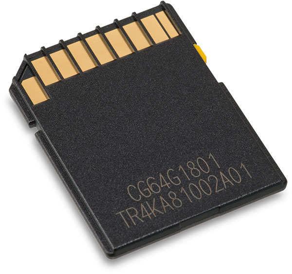 Verbatim Pro Plus V30 64GB SDXC Memory Card Back